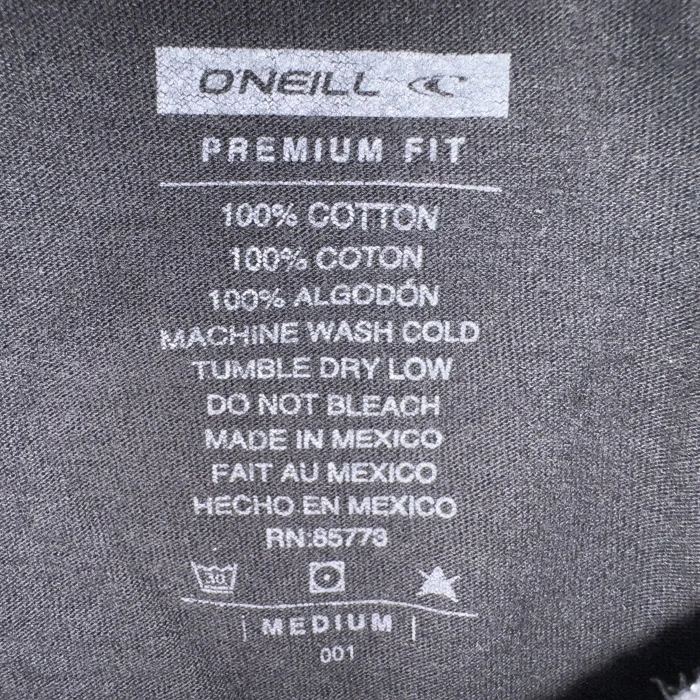 O'Neill Premium Fit Men's Tank Top Black Red Size Medium